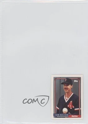 1992 Topps Micro Box Set Tom Bolton #708 - Image 1 of 2