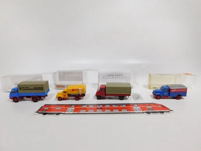 4X Brekina H0 1:87 LKW 37092 37501 Hanomag 38017 94321 Borgward MINT #DI77-0,5 - Immagine 1 di 4