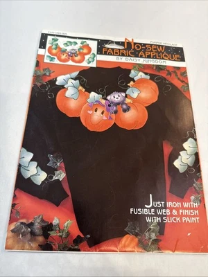 Collar Calabaza Daisy Kingdom Sin Coser Apliques Halloween Hierro De Colección 1990 Y2K Foto 1 de 4