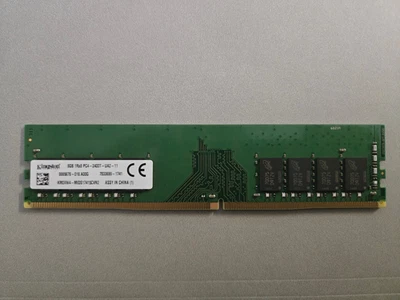 KINGSTON 8GB 1RX8 PC4-2400T-UA2-11-KM0VW4-DESKTOP RAMs - Image 1 of 4