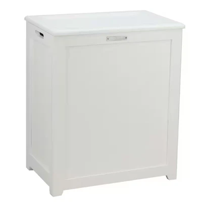 Storage Laundry Hamper in White - Image 1 of 4