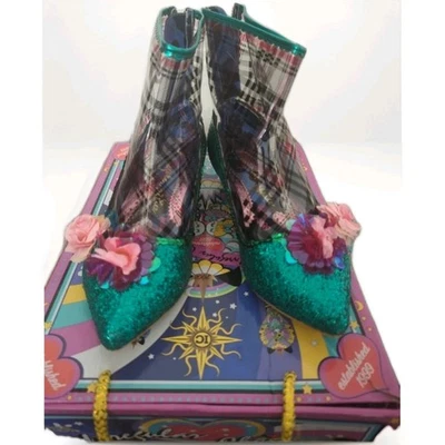 IRREGULAR CHOICE Boots"Mums The Word" Uk6/39 Collection Bnib  - Image 1 of 4