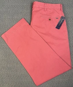 Pantalón Polo Ralph Lauren Hombre Rojo Suffield 38x30 que "se ajusta como 38x31" Nuevo con Etiquetas - Imagen 1 de 18