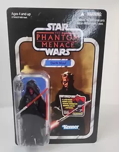 Colección Vintage Star Wars VC86 - FIGURA Darth Maul 3,75" sin perforar - Imagen 1 de 12