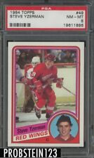 1984 Topps Hockey #49 Steve Yzerman Red Wings RC Rookie HOF PSA 8 NM-MT