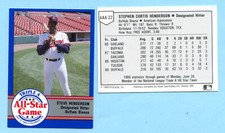 1989 Triple A All Star Game- Stephen Henderson- Box 185