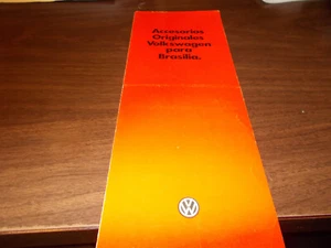 Folleto de accesorios Volkswagen/Brasil 1980 - Imagen 1 de 2