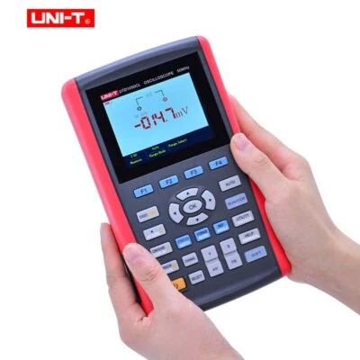 UNI-T Handheld Digital Oscilloscope 1CH/2CH 25Mhz/50Mhz AC DC Multimeter USB Con - Image 1 of 4
