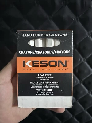 KESSON CARPENTER CRAYON WHITE 45 DOZEN BOXES! - Image 1 of 2
