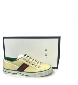 Gucci Tennis 1977 Butter Cotton sneakers Men SZ US 9.5 / EUR 42.5 - Picture 1 of 4