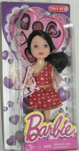 2014 Barbie Sister Kelly Valentine Cupid Chelsea Brunette Doll Renee - Picture 1 of 1