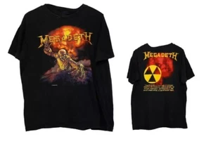 1987 Megadeth Peace Kills Tour Shirt Double Sided Tee S-5XL Fast shipping - Picture 1 of 6