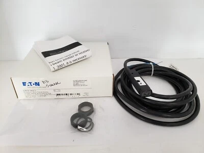 EATON E58CBL18A2C2 PHOTOELECTRIC SENSOR 18MM 20-264VAC 15-30VDC NIB - Image 1 of 4