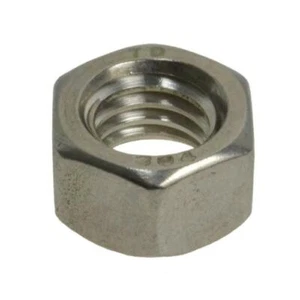 Pack of 50 Stainless A2 304 Hex Nut 1/4 x 20 TPI UNC ANSI B18.6.3 Standard Full - Picture 1 of 2