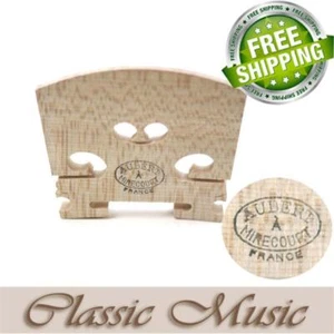 Genuine Aubert Violin Bridge 4/4 "Mirecourt" Best Quality Bridges,Free shipping! - Picture 1 of 2