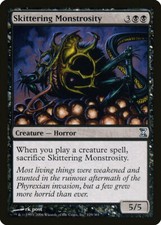 FOIL Skittering Monstrosity | MtG Magic Time Spiral | English | Near Mint