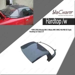 Carbon Miata MK1/MK2 NA/NB OE Style Hardtop w/ Glass For 1990-2005 Mazda MX-5 - Picture 1 of 11