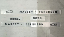 Hood Grille Decal Set Sticker Kit Emblem Fits For Massey Ferguson 180 Tractor