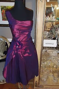 A1692 ANDREW ADELA 2073S MAGENTE sz 4 NEW BRIDESMAID FORMAL GOWN DRESS $200 - Picture 1 of 10