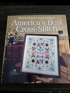 BETTER HOMES AND GARDENS CROSS STICH BOOK - AMERICA'S BEST CROSS-STITCH 1988 - Imagen 1 de 2