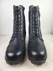 In Memoriam Tactical Full Grain Leather Training Hiking Combat Boots Sz 11 - Picture 1 of 11