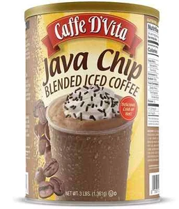 Caffe D'Vita Java Chip Blended Iced Coffee - Picture 1 of 1