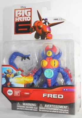 Disney Big Hero 6 2015 Bandai 4" Action Figure Fred in Monster Suit - Image 1 of 4
