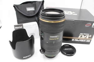 【MNT】 Lente SDM PENTAX DA 60-250 mm F/4 ED (IF) - negra de Japón - Imagen 1 de 9