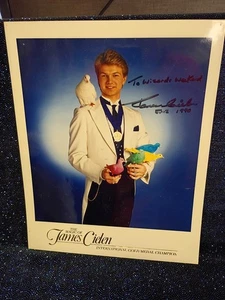 Fotografía promocional original 8x10 James Cielen Gold Medal Champion - Imagen 1 de 1