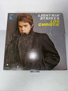 Lou Christie - Lightnin' Strikes - Vintage 1966 LP Vinyl Record Album 33 RPM VGC - Picture 1 of 10