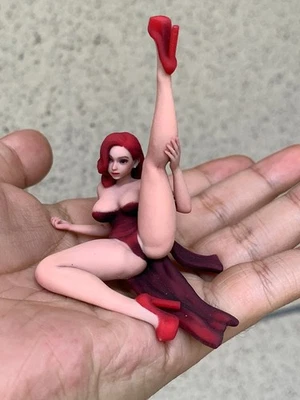 Diorama Escena Prop 1:18 Sexy Dama Belleza Mini Muñeca Anime Miniatura Figura Juguetes Foto 1 de 4