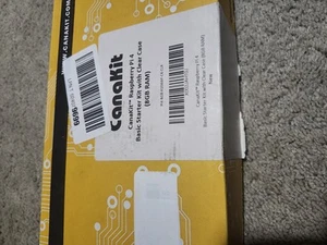 CanaKit Raspberry Pi 4 8GB Basic Starter Kit with Fan (8GB RAM) - Bild 1 von 3