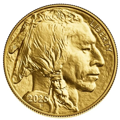 American Gold Buffalo 2025 $50 1 oz brillante sin circular Foto 1 de 3