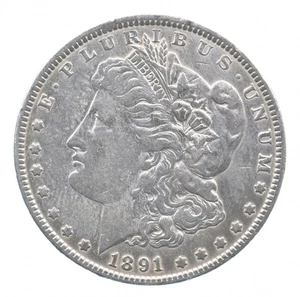 Better 1891 Morgan Silver Dollar - 90% US Coin - Nice Coin *938 - Picture 1 of 3