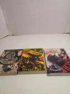 Sons Of Anarchy Season 1 2 3 1-3 DVD TV Series - Picture 1 of 14