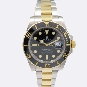 Rolex 116613LN 18K Black Combi SUBMARINER SUBMARINER SUBMARINER BLACK DIAL 40MM  - Picture 1 of 4