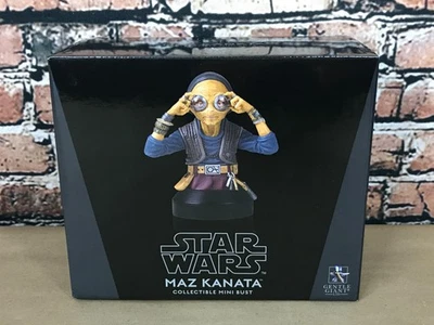 Mini Busto Gentle Giant Star Wars Maz Kanata El Despertar de la Fuerza Foto 1 de 4