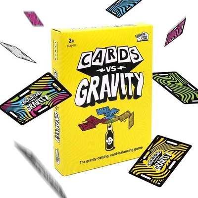 Cards vs Gravity – The Gravity-Defying, Card-Balancing Game | Fun Travel Game - Image 1 of 4