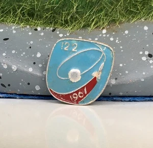 Soviet Sign Badge USSR Space Program world's first automatic station Venera-1 - Picture 1 of 13