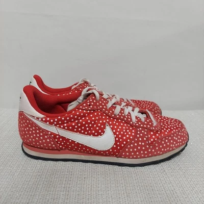 Nike Genicco Red Polkadot Shoes Women’s Size US 9 Rare Running 705283-610 - Image 1 of 4