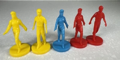 Juego de mesa Mall Madness 1989 vintage jugador peones 5 personas - piezas de repuesto Foto 1 de 2