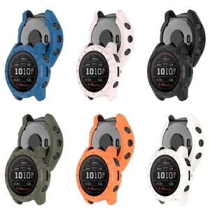 Frame Protective Case Screen Protector for Garmin Tactix 7 AMOLED Smart Watch - Photo 1 sur 14