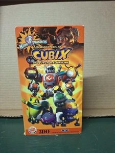 Cubix VHS 2001 Tapes Robots for Everyone Burger King WB Kids Presents Sealed New - Picture 1 of 5