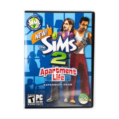EA Computer Game Sims 2 - Apartment Life EX/NM - Image 1 of 2