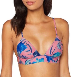 Hurley Women's Quick Dry Floral Bralette Compression Surf Bikini Top in X-Large - Picture 1 of 4