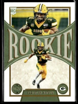 2022 Panini Legacy Christian Watson Rookie #192 - Image 1 of 2