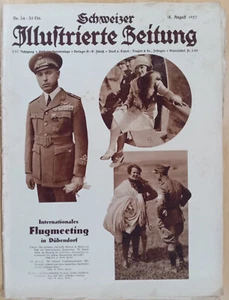 SCHWEIZER ILLUSTRIERTE ZEITUNG 1927 – 1927 KLAUSENRENNEN - Imagen 1 de 2