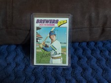 Jack Heidemann 1977 Topps Card #553. Brewers