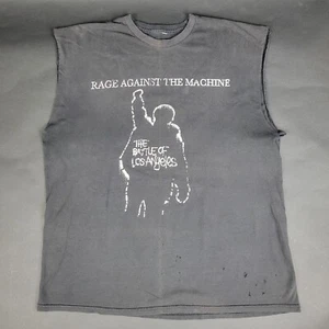 VTG Rage Against The Machine The Battle Of Los Angeles T-Shirt XL Distressed - Picture 1 of 9
