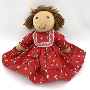 Marc Brown 1994 Eden Arthur DW Sister Plush Doll Red Dress 14” - Bild 1 von 10
